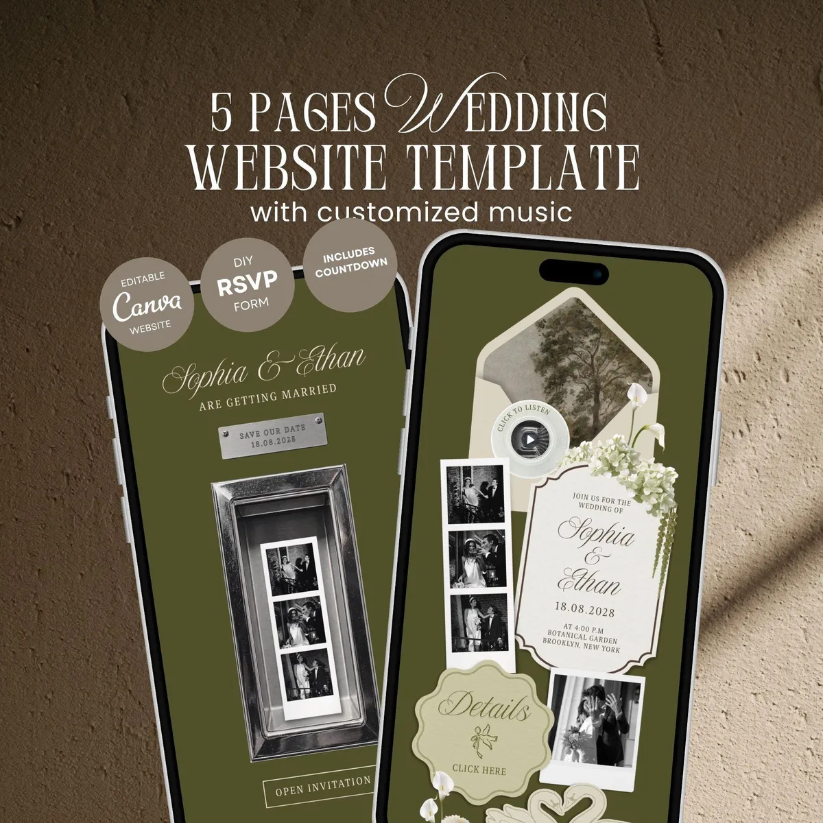 Mariage photo booth — visuel du modèle