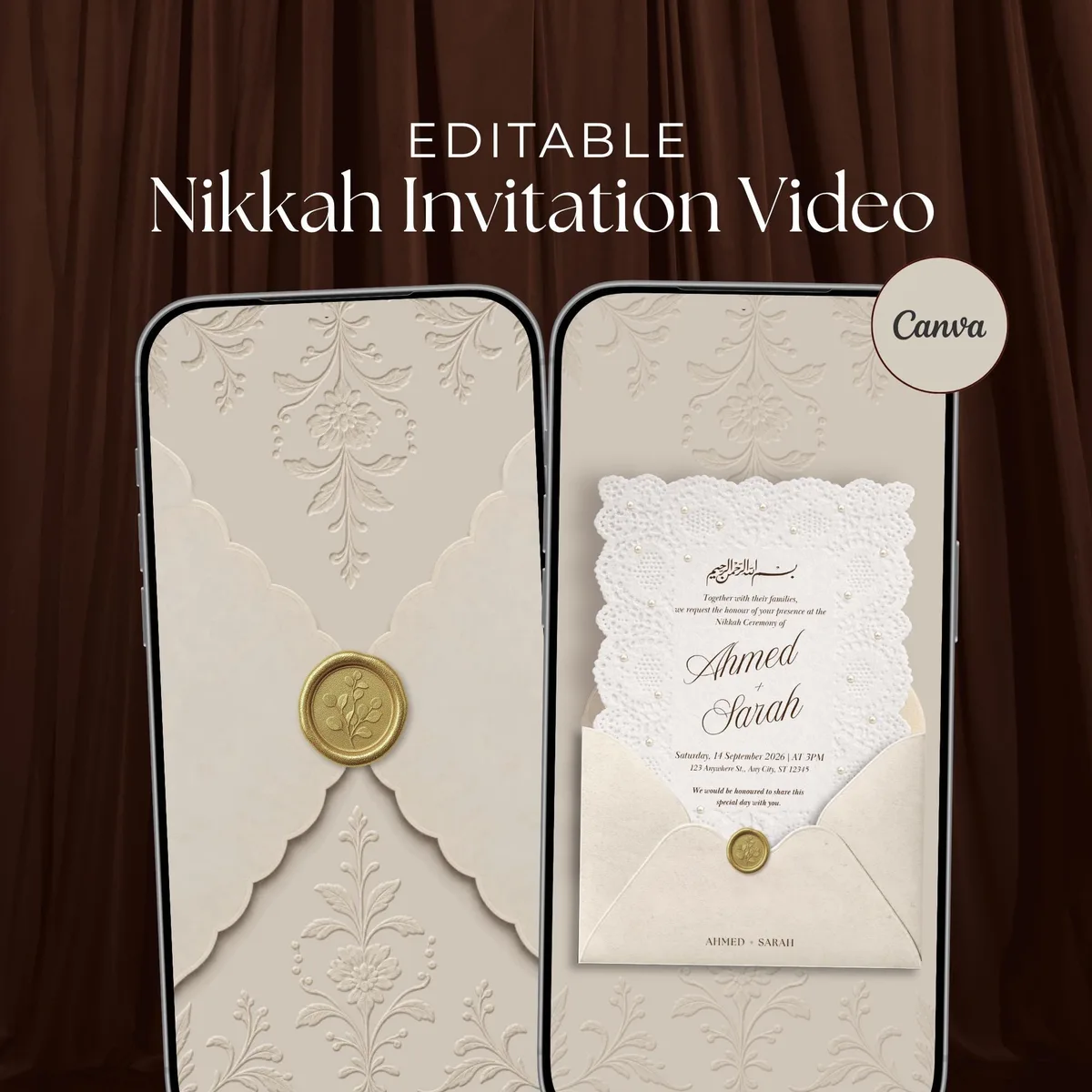 Nikkah animé prestige — visuel du modèle