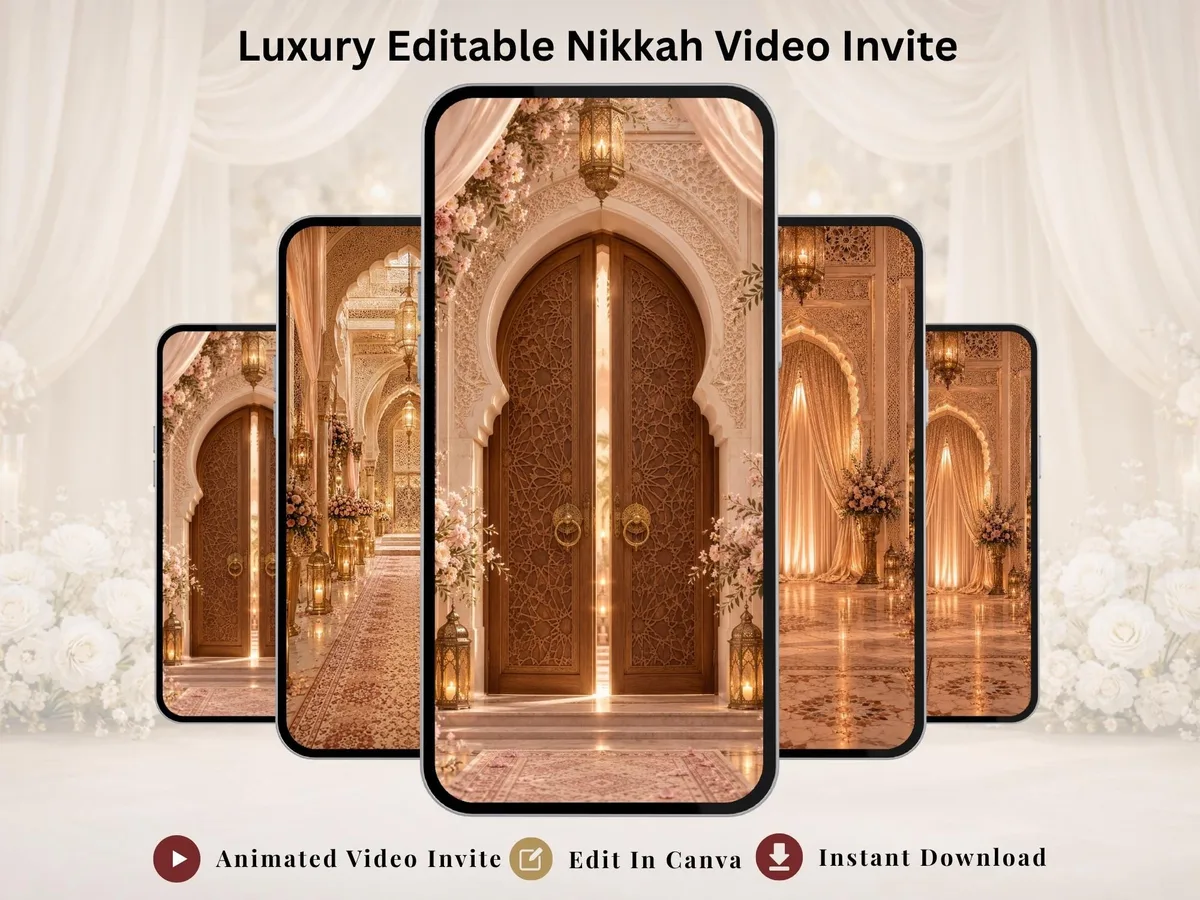 Nikkah marocain — visuel du modèle