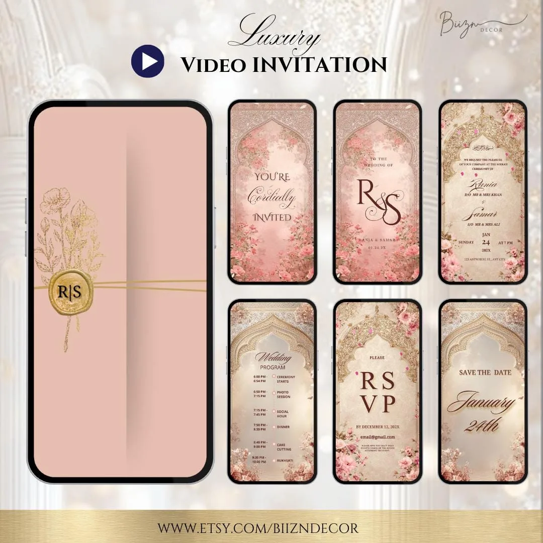 Nikkah or rose animé — visuel du modèle
